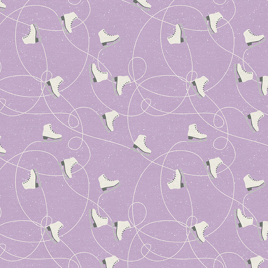 Ice Skate Lines - Purple