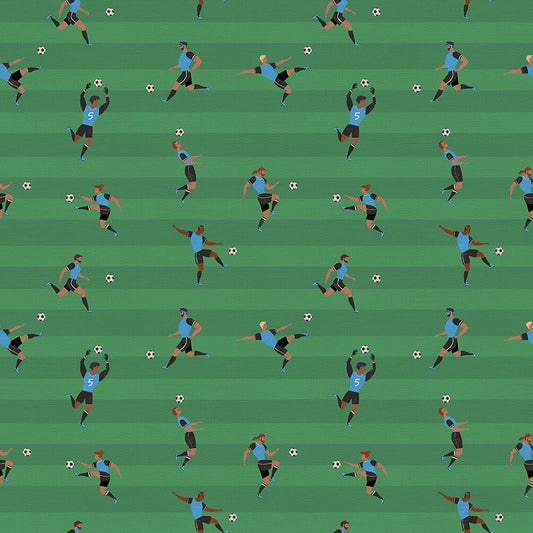 Soccer Player - Blue