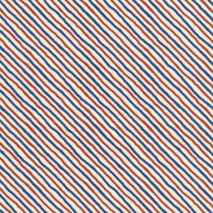 Diagonal Stripe - Cream