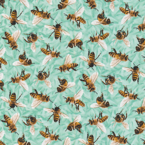 Bees - Turquoise