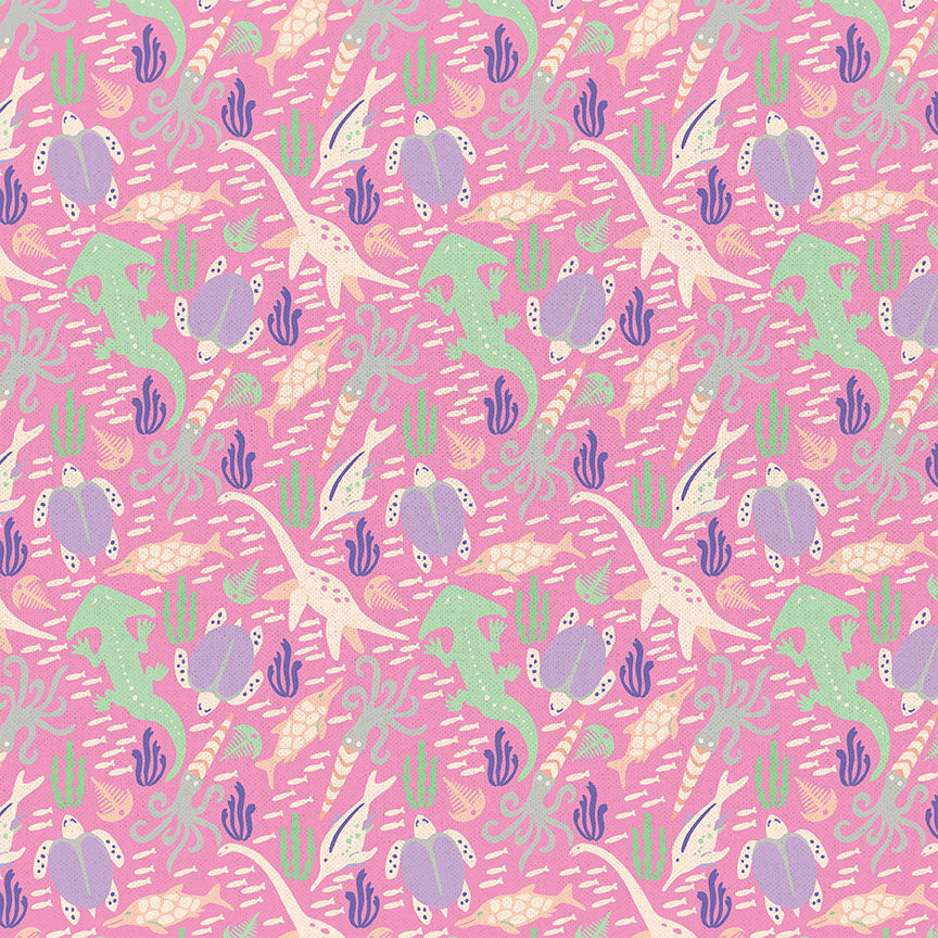 Water Dinos - Pink