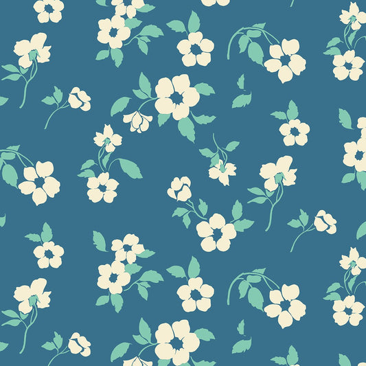 Medium Flowers - Blue