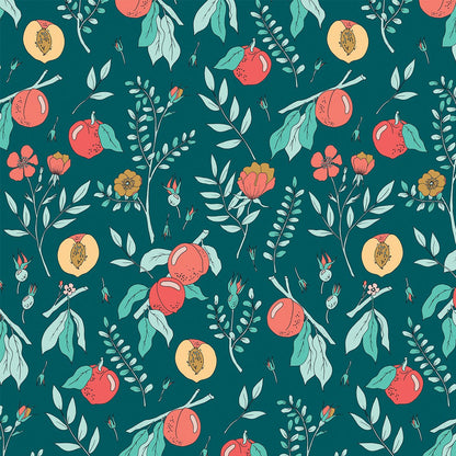 Peaches - Dark Green