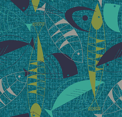 Fish Hope - Teal