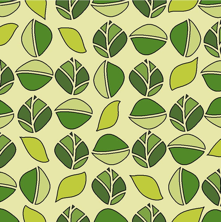 Leaf Geo - Green