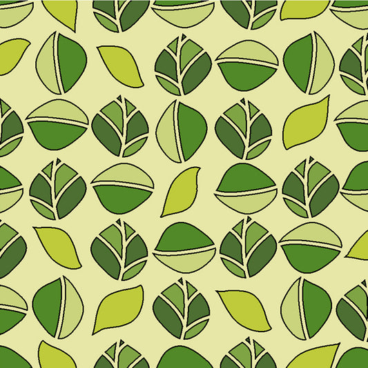 Leaf Geo - Green