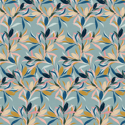 Magnolia Leaves - Blue