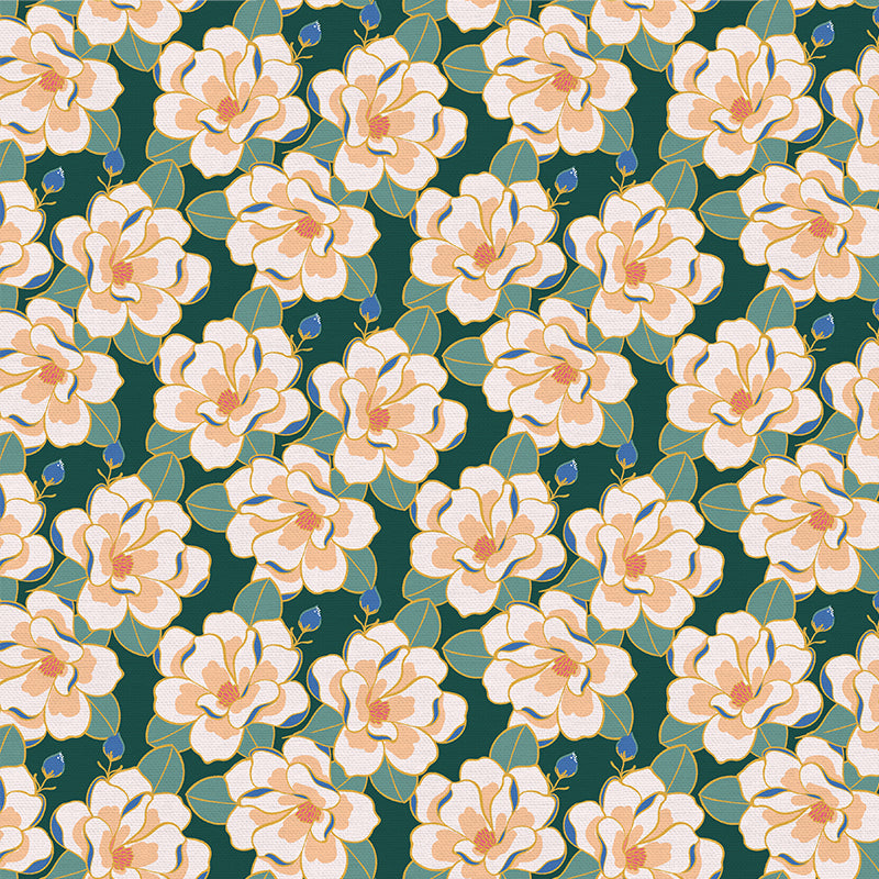 Magnolia Bloom - Green