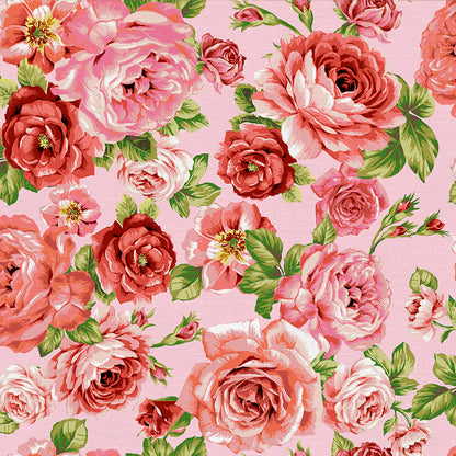 Rose With Stem - Pink