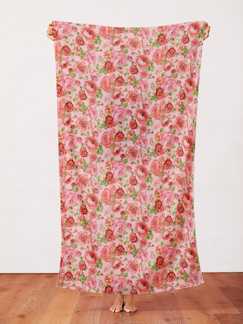 Rose With Stem - Pink