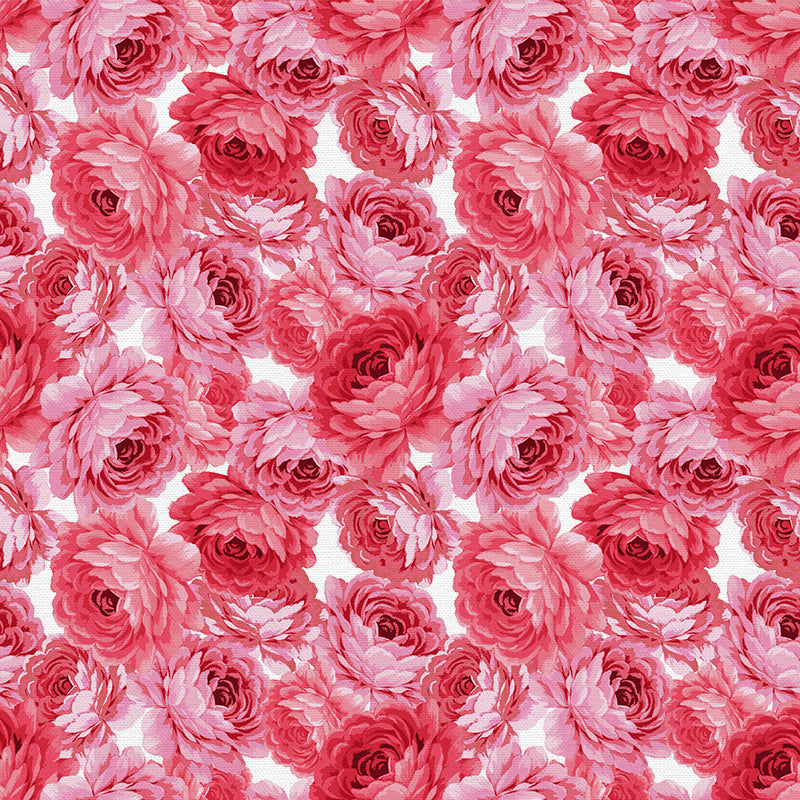 Rose Flowers - White