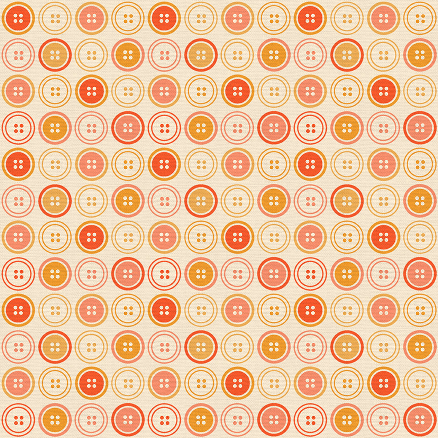 Large Buttons - Orange