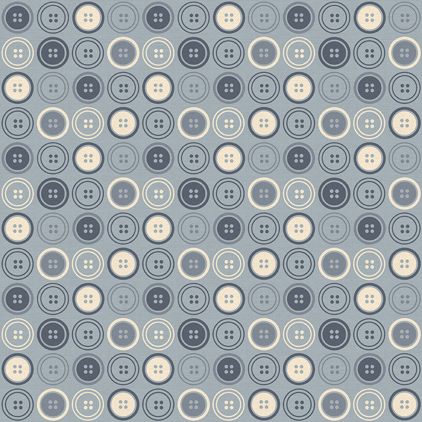Large Buttons - Grey