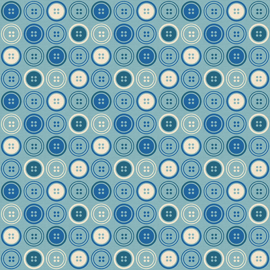 Large Buttons - Light Blue