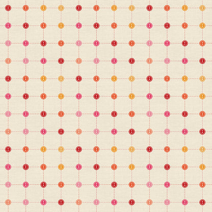 Small Buttons - Red/Pink
