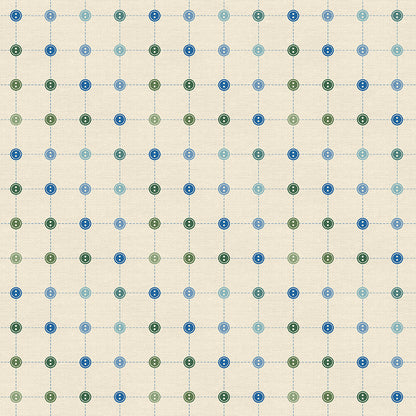 Small Buttons - Blue/Green