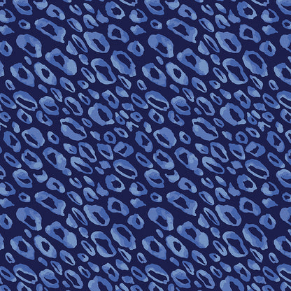 Cheetah Spots - Dark Blue