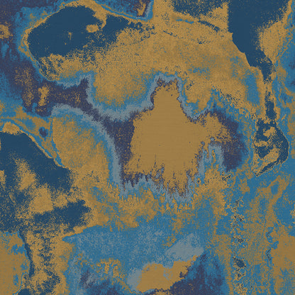 Marbled - Gold/Blue