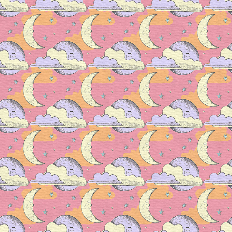 Moon Phases - Pink