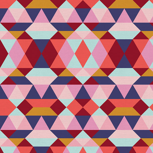 Polygons - Pink