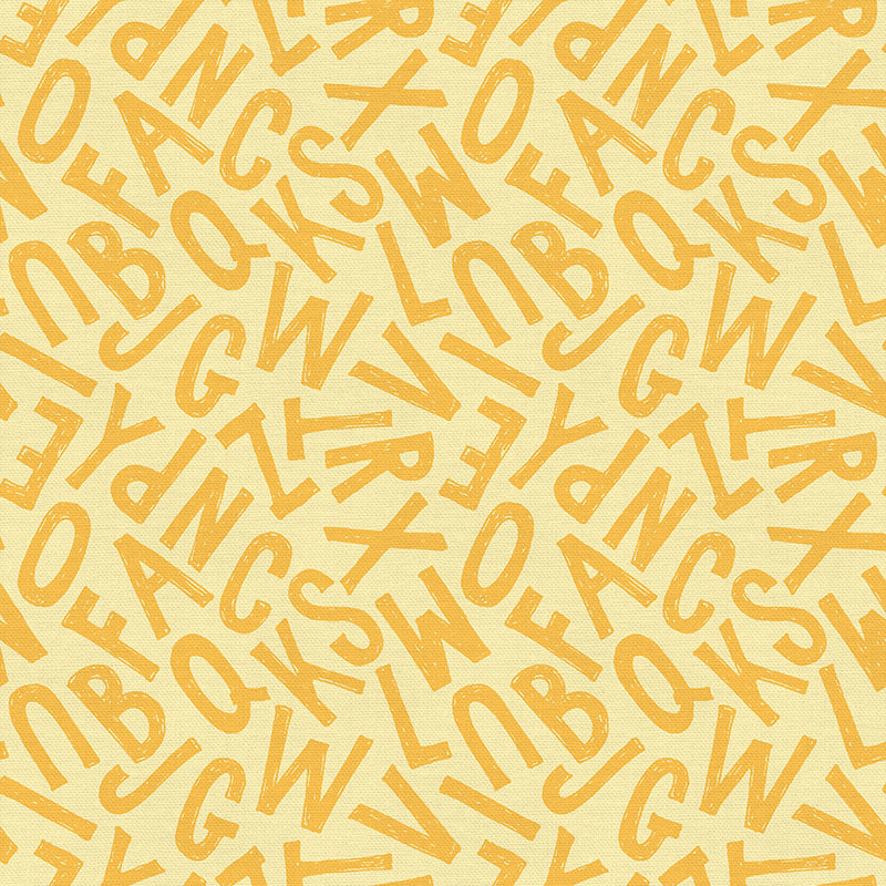 Solid Block Letters - Yellow