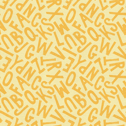 Solid Block Letters - Yellow