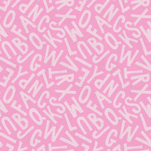 Solid Block Letters - Light Pink
