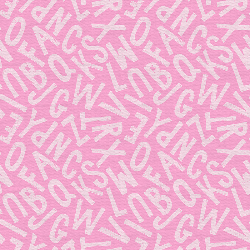 Solid Block Letters - Light Pink