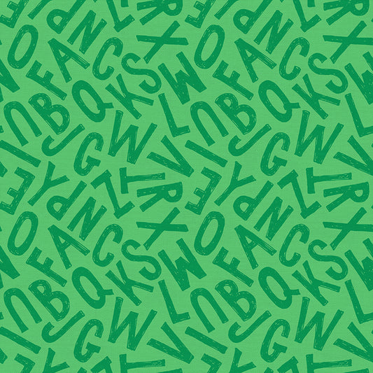 Solid Block Letters - Light Green