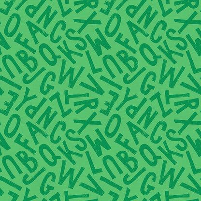 Solid Block Letters - Light Green