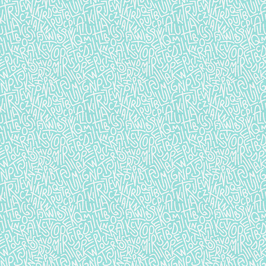 Curved Bold Caps - Light Mint