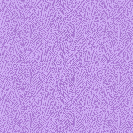 Curved Bold Caps - Light Purple