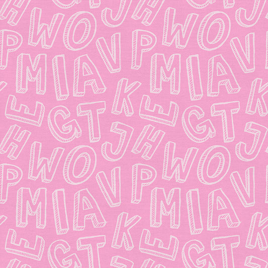 Shadow Box Letters - Light Pink