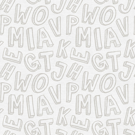 Shadow Box Letters - Grey