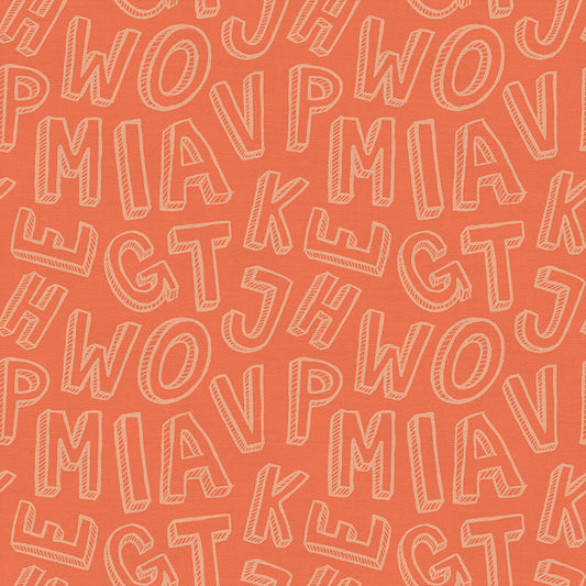 Shadow Box Letters - Peach