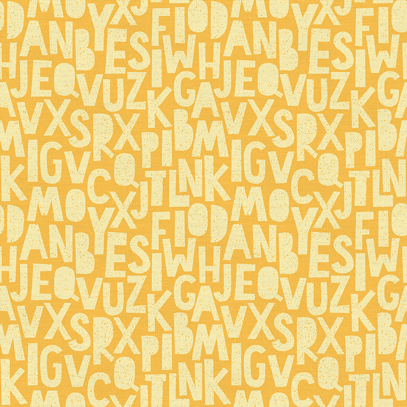 Speckled Letters - Yellow