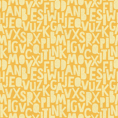 Speckled Letters - Yellow