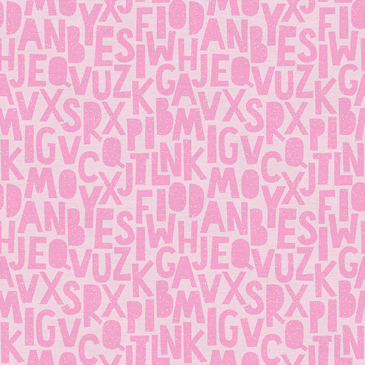 Speckled Letters - Light Pink