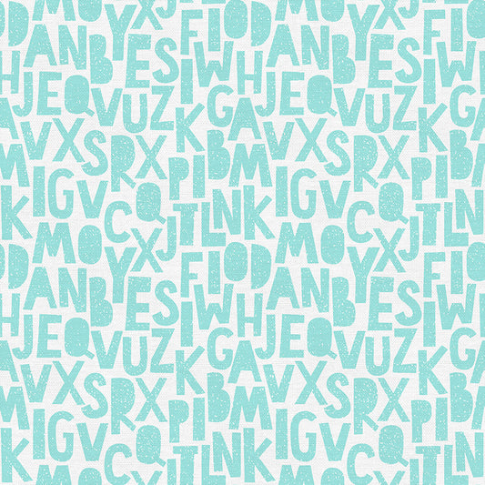 Speckled Letters - Light Mint