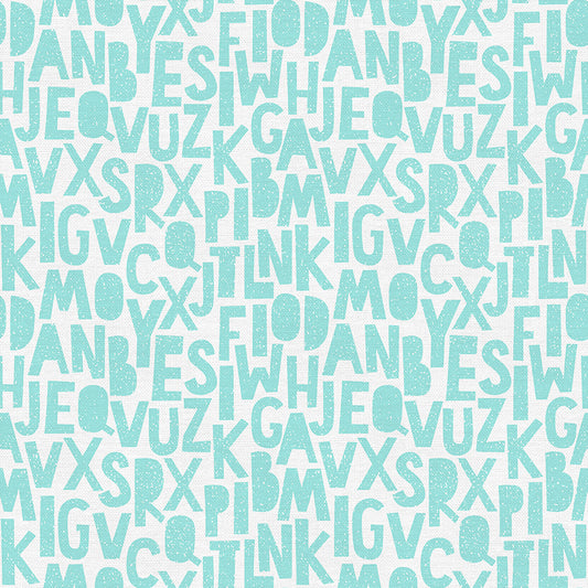 Speckled Letters - Light Mint