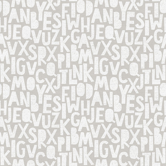 Speckled Letters - Grey