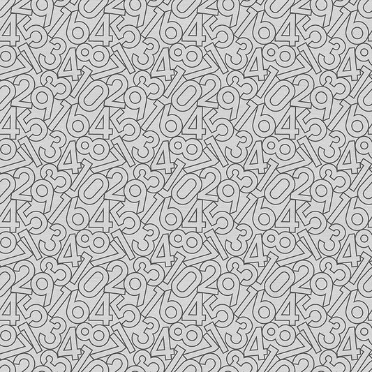 Hollow Numbers - Black