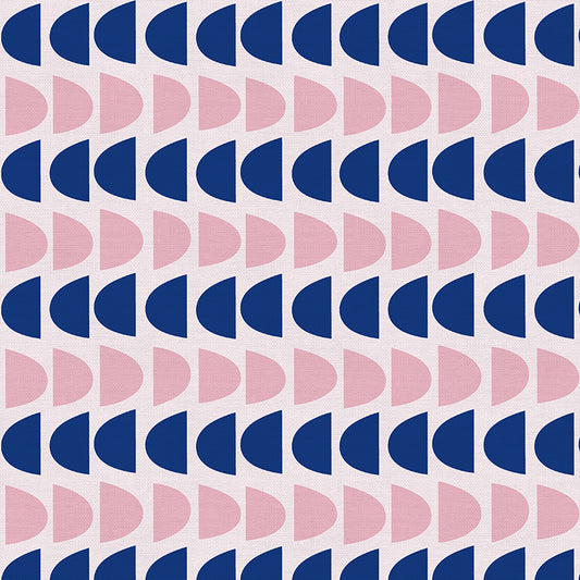 Half Moon - Pink/Navy