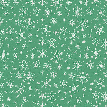 Snow Flake - Green
