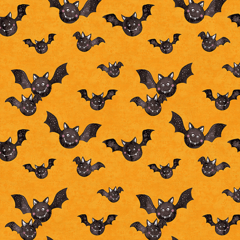 Flying Bats - Orange