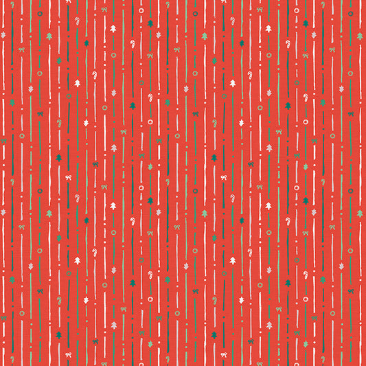 Candy Stripes - Red