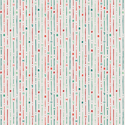Candy Stripes - Green/Red