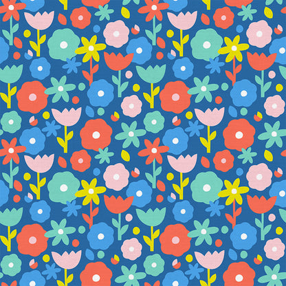 Flowers - Blue Bright