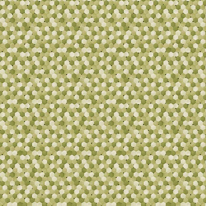 Tonal Honeycomb - Green