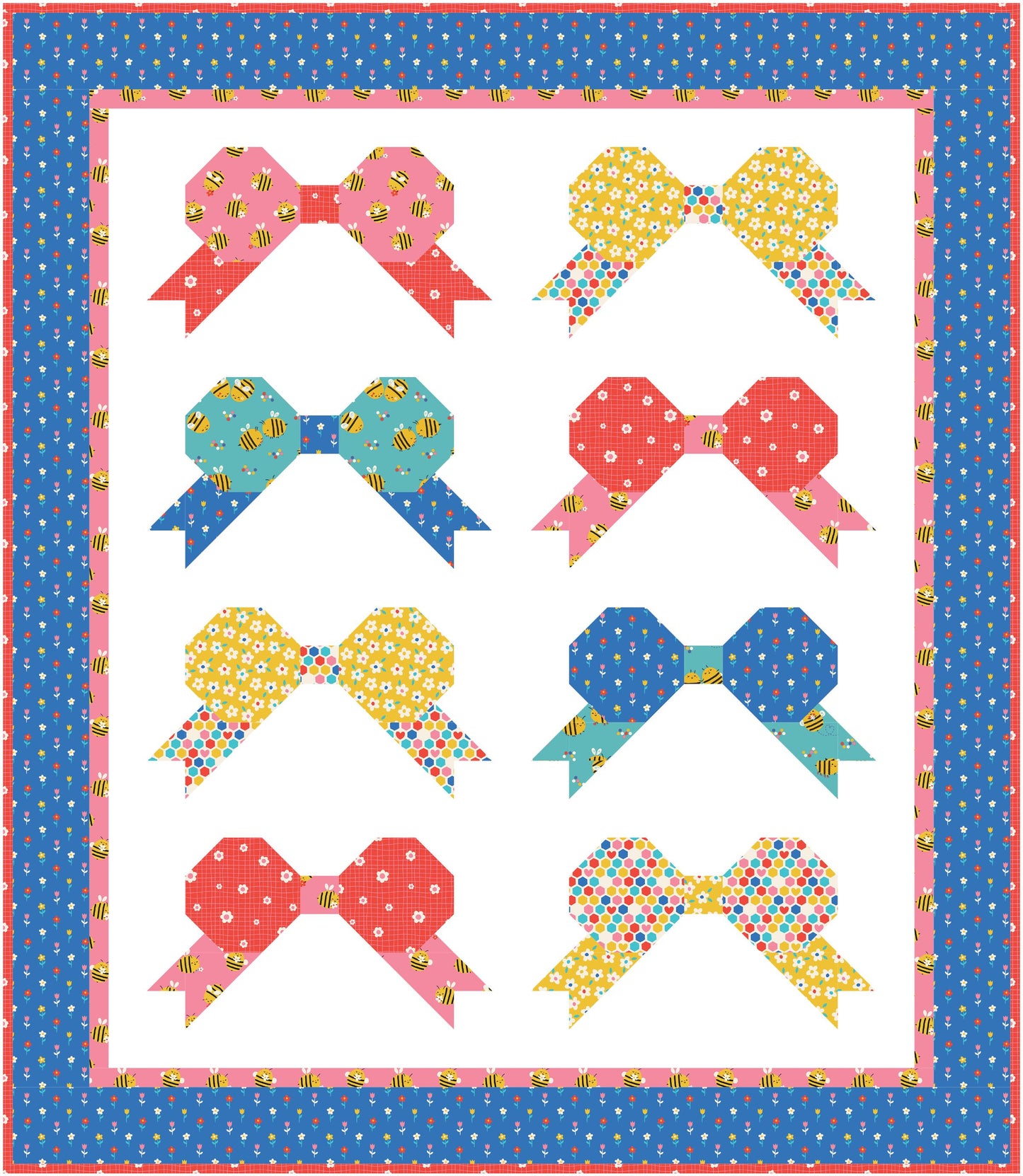 Quilt Pattern -  Adorabow by Center Street Quilts